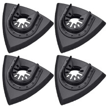 4Pcs Sanding Pads 80 mm for Attaching Pads, Multi-Tool Blades Oscillat