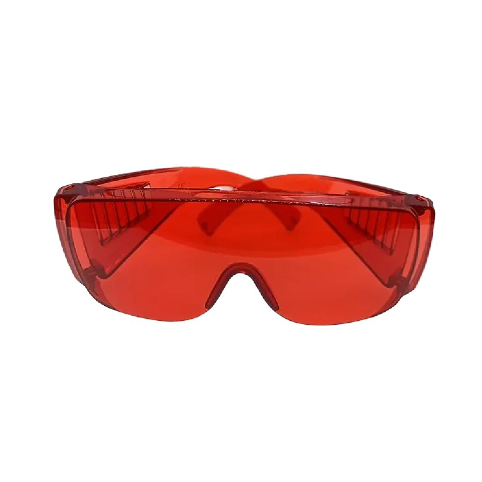 Dental Safety Glasses Red Antifog Protective Eyewear For Teeth Whitening Light, Set Of 4 9119770521576