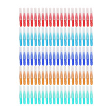 100Pcs Interdental Brush Teeth Soft Dental Picks Tooth Floss Interdental Brush Refill Dental Toothpick Cleaners