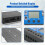 180W Solar Panel Kit 12V Battery Charger with 50A Controller for Caravan Boat RV 5