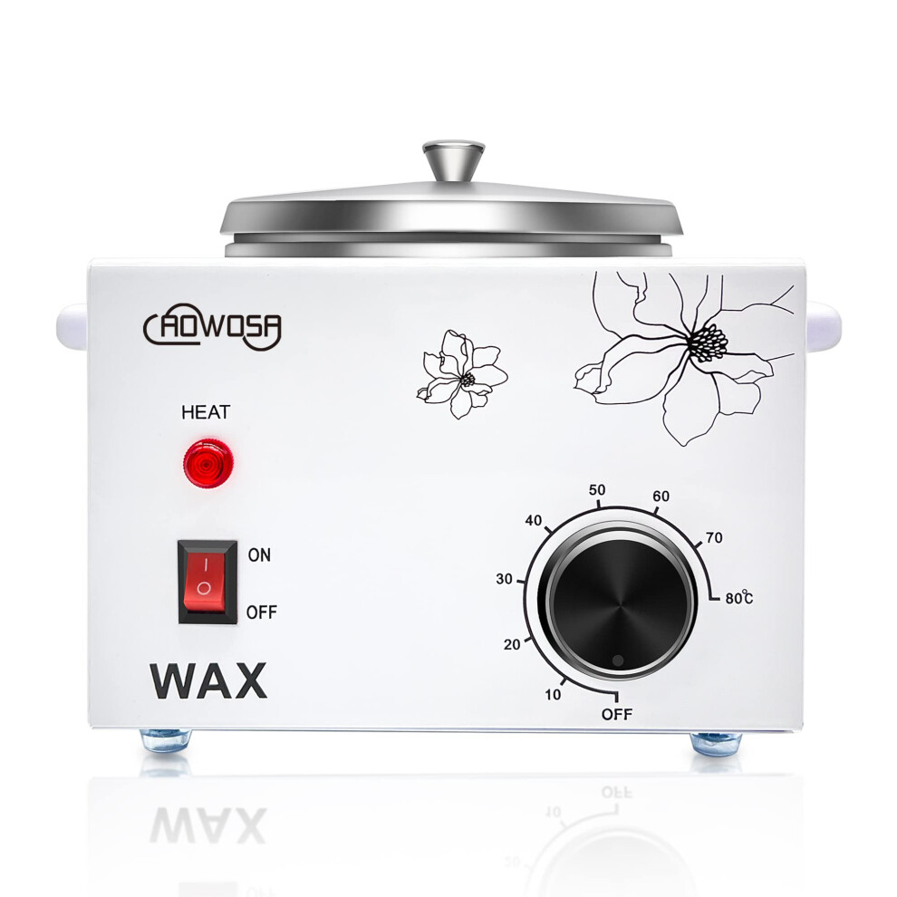 Professional Electric Wax Warmer with Large Pot, Adjustable Temperature, Fast Melting for Hair Removal