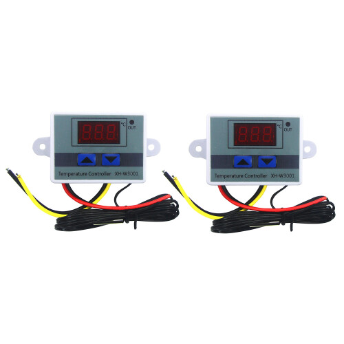 2Pcs 110-220V Ac Digital Led Temperature Controller Xh-W3001 for Incub 1