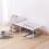 Kitchen Expandable Counter Shelf Organizer Racks Bathroom Under Sink Pantry Desktop Storage Organizer Holders White 6