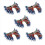 500Pcs 12mm WS2811 Full Color LED Pixel Light Module DC5V IP68 Waterpr 4
