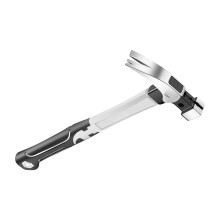 Professioneller Klauenhammer aus Stahl-13oz quadratische Kopffib