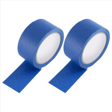 2Pcs Blue Painters Tape 2 Inches Wide,Removable Masking Tape, for Hous