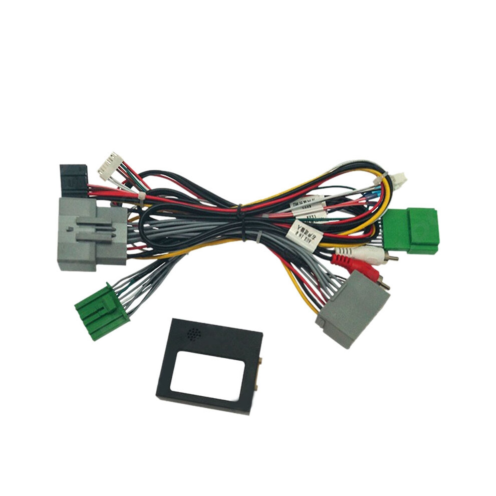 Car 16Pin Android Audio Power Radio Wire Harness With Canbus Box Acces Black 4851441361429
