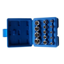 14Pcs E4-E24 Stern Steckschlüssel Kopf Auto Reparatur-Blau