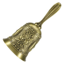 Antike Hand Glocke Call Bell Mehr Zweck Glocken für Hochzeits Glocken Temple Bell Schul Glocke für Kleinkinder Bronze