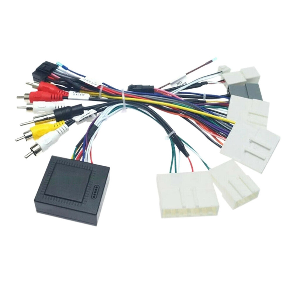 Car 16Pin Android Audio Power Radio Wire Harness With Canbus Box Acces 4851441361412