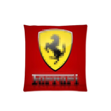 45x45cm Doppelseitige Ferrari S Tänzelndes Pferd Muster Kissenbezüge Kissenbezug
