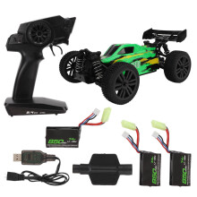 Carro RC de alta velocidade, sem escovas, extremo, eletrônico e à prova d'água, para todos os terrenos, com dissipador de calor de metal e