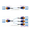 1Pcs RS485 Wireless Transceiver 20DBM 433Mhz Transmitter and Receiver 5