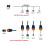 1Pcs RS485 Wireless Transceiver 20DBM 433Mhz Transmitter and Receiver 6