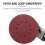 225mm Sanding Disc Pads, 25 Pcs Hook and Loop Sandpaper Sheet for Rand 5
