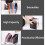 Couleurs éclatantes, format portable pour documents A4, porte-documents extensible grande capacité avec structure robuste et surface imperméable 2