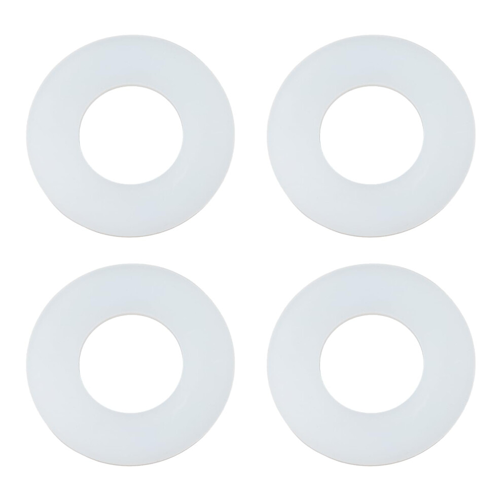 Clear Silicone Toilet Flush Valve Seal Gasket 4Pack For Caroma And Geberit M5 Leakproof Replacement 9119770522603