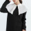 Adjustable False Collar With Complex Accordion Versatiles-Black 7