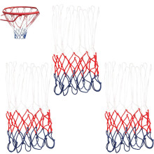 Basketball Net for Indoor Outdoor Games, Heavy Duty Construction Ensures Reliability, Classic Swish Sound Adds to the Game's Excitement
