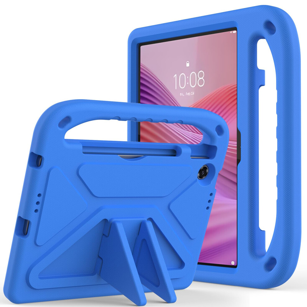 Kids Tablet Case Lenovo Tab 10.1 Eva Shockproof Handle Stand, Protective Cover For Tb311xu/Tb311fu, Blue 9001264718183