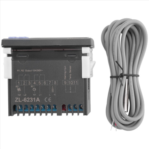 -6231A, Inkubatorsteuerung, Thermostat mit Multifunktionstimer,