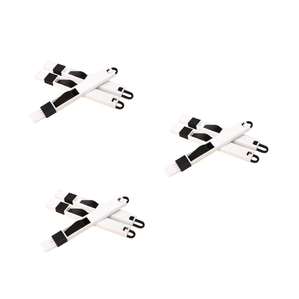 9Pcs 2In1 Keyboard And Window Track Cleaning Brush Set For Deep Groove And Door Dustpan Use 9001264718305
