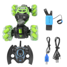 Carro RC controlado manualmente com função de transformação, caminhão monstro 4x4 transformável com modo de demonstração de um toque, ideal
