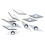 10Pcs Carbide Inserts Cutter Woodturning Chisel Tipped Replacement Bla 4