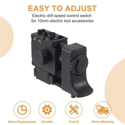 Electric Drill Speed Control  Replace for  321632 D10VH D10VC2 DV16V FDV16VB2 10mm Power Tool Accessories 1