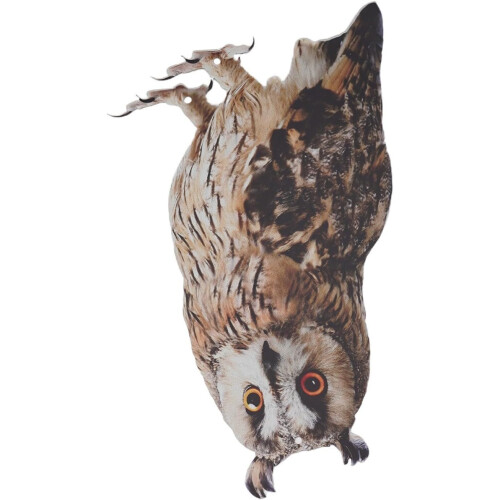 Unique Owl Decoy Bird Control Solution for Home  Garden Weather Resistant Acrylic Material 2