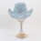 Stylish Distressed Sun Hat Breathable and Foldable-Plaid blue 4