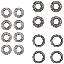 16 StüCk Kugel Lagerung Kit für Tamiya TT02 TT-02 TT02D TT-02D 1/10 RC Auto Upgrade Teile ZubehöR