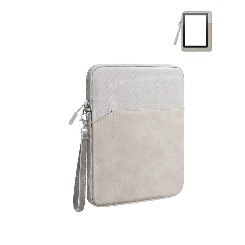 Tablet Sleeve For Bigme B6 Color 6 Inch Ebook Reader, Waterresistant Case With 360 Protection, Light Grey 9119770523228