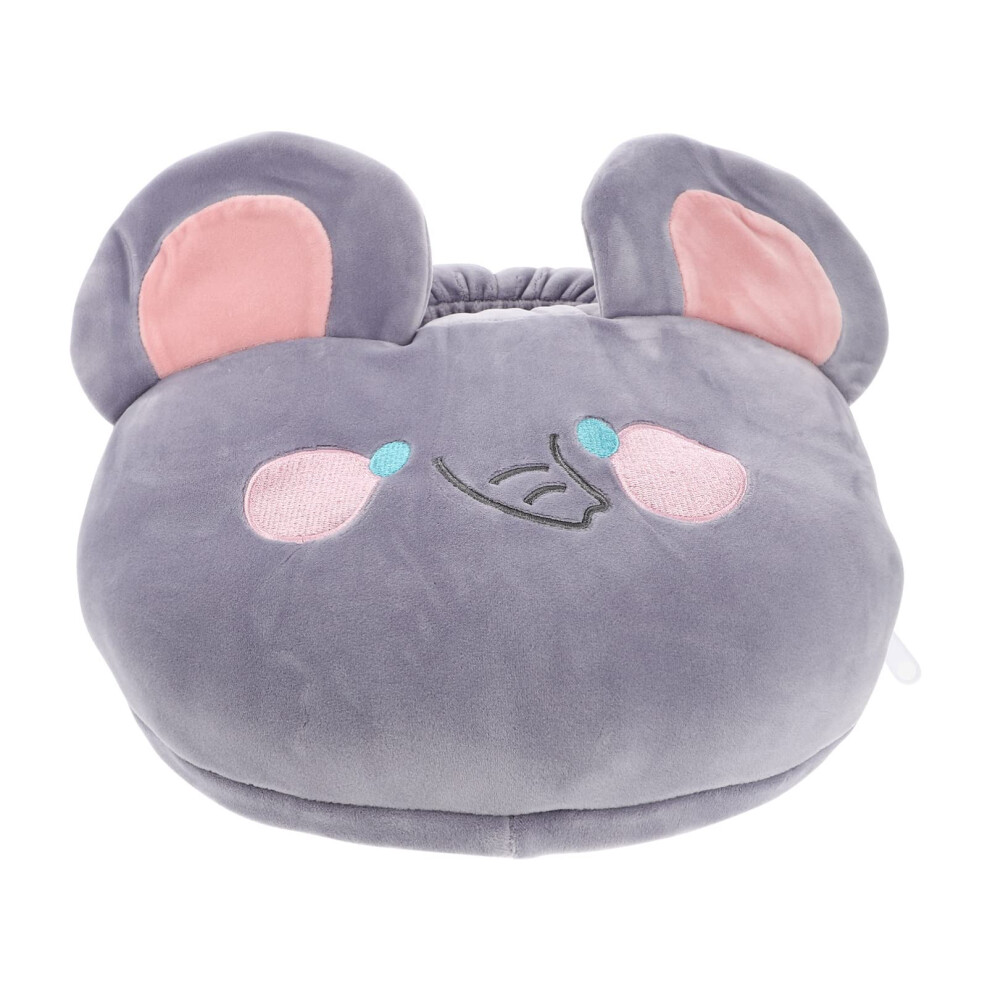 USB Heated Foot Warmer Slippers with Quick Heating Plush Comfort for Cold Weather