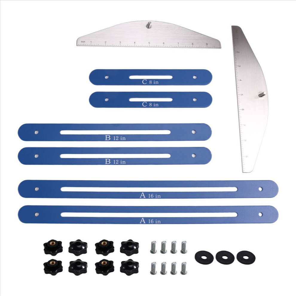 Stair Tread Template Tool Wooden Jig Measurement And Scribing With Sca 4852735171120