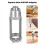 Square Hole Drill Bit Adapter Fixing Bracket Professional Attachment J 3