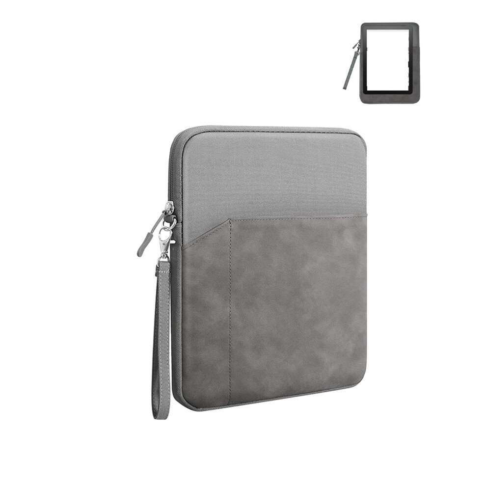 Waterresistant Tablet Sleeve For Bigme B6 Color 6 Inch Ebook Reader, 360 Protection, Dark/Gray 9339159902066