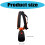 Ergonomischer Doppelschultergurt für Trimmer und Freischneider 3