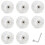 8 Pack 85A Quad Roller Skate Wheels 62 X 33mm with Bearings for Double 2