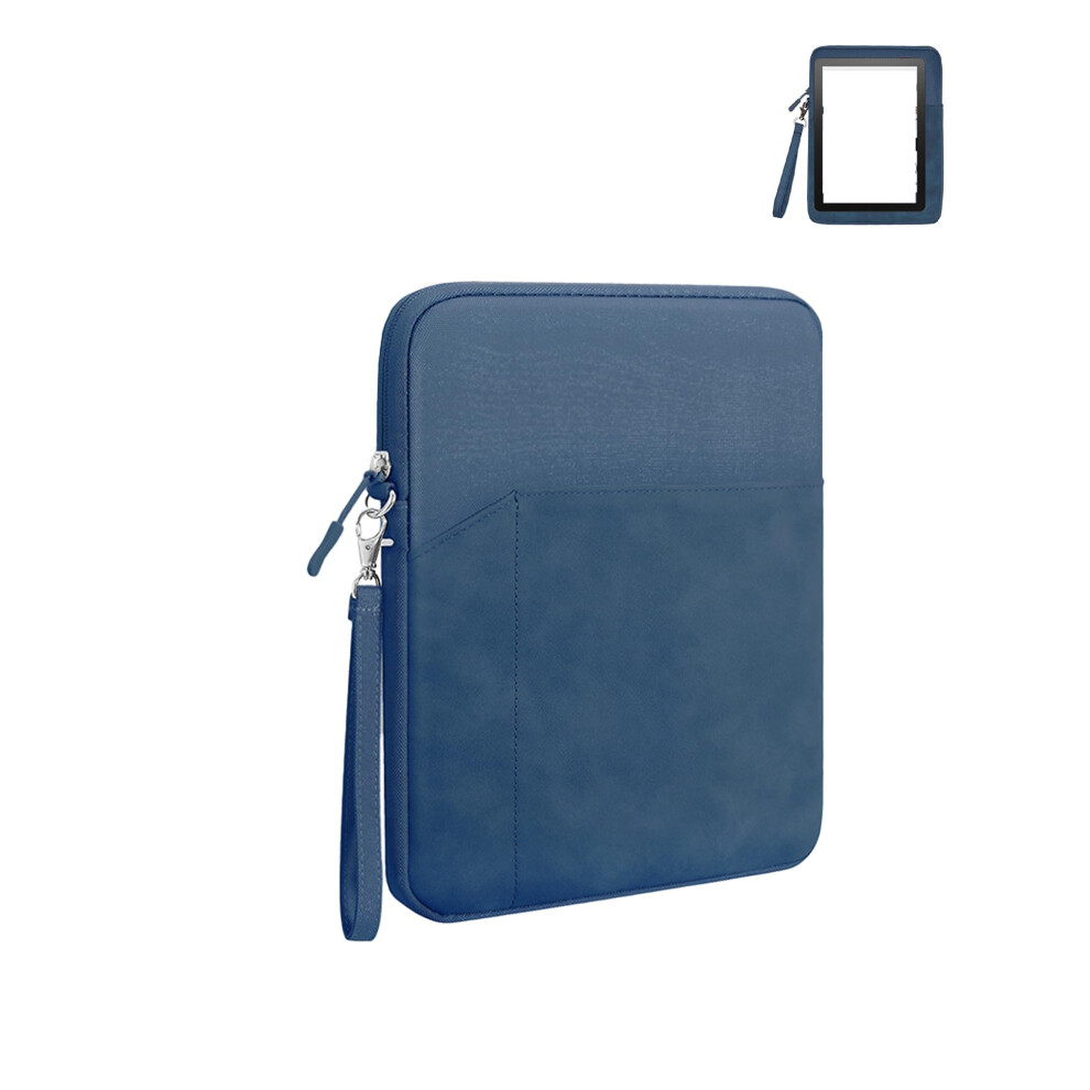 Tablet Sleeve For Bigme B6 Color 6 Inch, Waterresistant Ereader Cover With 360 Protection And Pocket, Blue 9323874699929