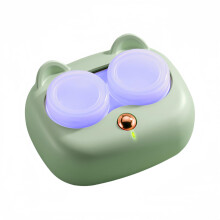 Portable Contact Lens Cleaner with UV Sterilization, USB Rechargeable, Long Battery Life, Green