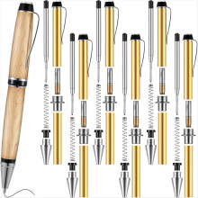 6 Pieces Wood Turning Pen Set with Refills Rotating Kit for Bulk Lathe