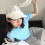 Stylish Rabbits Ear Baseball Hat with Hollowed Butterfly Pattern 6