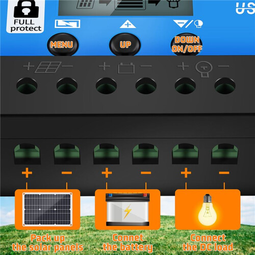 180W Solar Panel Kit 12V Battery Charger with 100A Controller for Caravan Boat RV 1