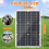 180W Solar Panel Kit 12V Battery Charger with 100A Controller for Caravan Boat RV 8