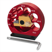 8-Holes Adjustable Dowel Maker Jig 8mm-20mm Carbide Woodworking Electr