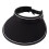 Comfortable Sun Hat with Open Top Floppy Hat for-Black 1