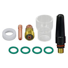 TIG Stubby Gaslinsen-Spannzangenkörper 17GL332 12 13/16 Zoll Isolator für 17