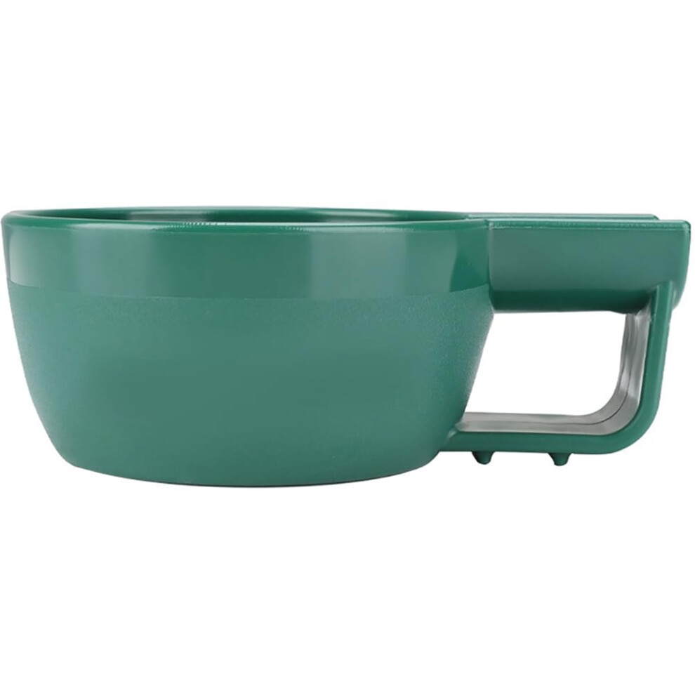 Shaving Bowl for Men with AntiSlip Design, Deep Shave Soap Container for Rich Lather Home and Travel