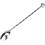 Cocktail spoon, bar spoon, stainless steel, long handle 5
